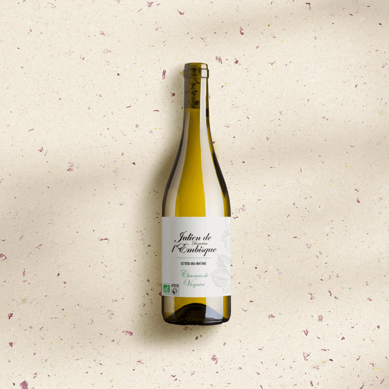 Côtes-du-Rhône Blanc Domaine Julien l’Embisque